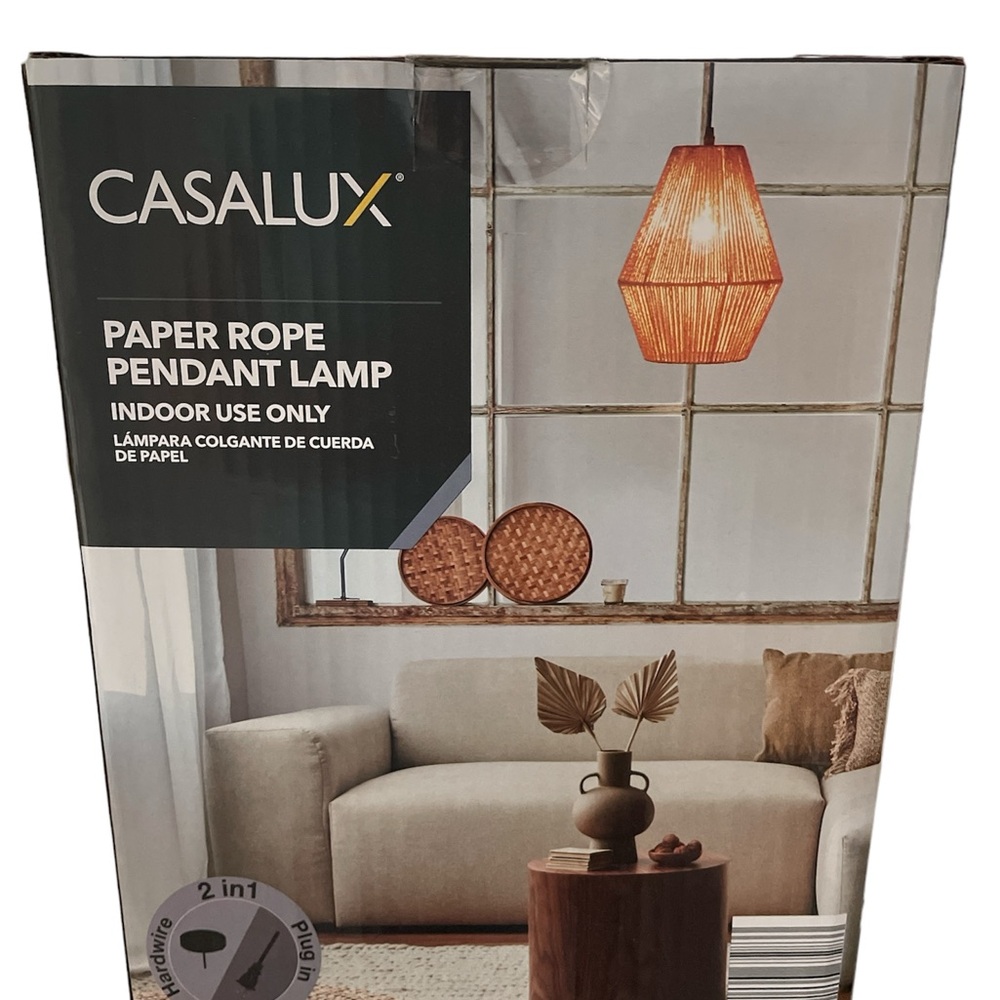 Casalux Paper Rope Pendant lamp new